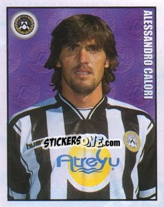 Sticker Alessandro Calori - Calcio 1997-1998 - Merlin