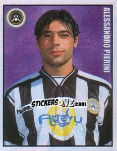 Sticker Alessandro Pierini - Calcio 1997-1998 n. 381 - Merlin