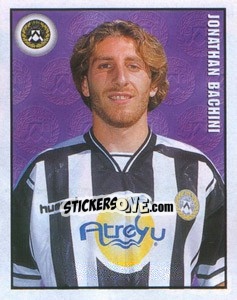 Sticker Jonathan Bachini - Calcio 1997-1998 n. 389 - Merlin