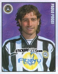 Cromo Paolo Poggi - Calcio 1997-1998 - Merlin