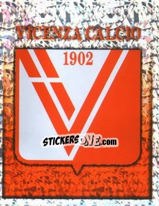 Figurina Vicenza emblem - Calcio 1997-1998 - Merlin