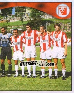 Figurina Vicenza team (right) - Calcio 1997-1998 - Merlin