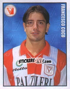 Sticker Francesco Coco - Calcio 1997-1998 - Merlin