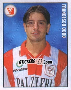 Sticker Francesco Coco - Calcio 1997-1998 n. 400 - Merlin