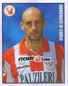 Sticker Domenico Di Carlo - Calcio 1997-1998 n. 406 - Merlin
