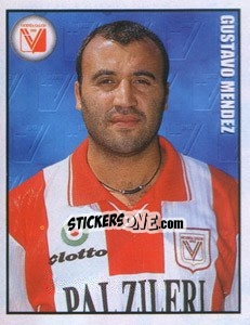 Sticker Gustavo Mendes - Calcio 1997-1998 n. 408 - Merlin