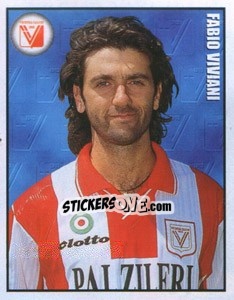 Sticker Fabio Viviani - Calcio 1997-1998 - Merlin