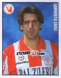 Cromo Lamberto Zauli - Calcio 1997-1998 n. 410 - Merlin