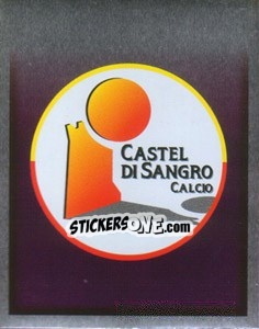Figurina Castel Di Sangro emblem - Calcio 1997-1998 - Merlin