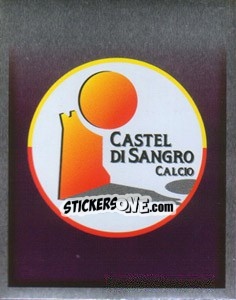 Sticker Castel Di Sangro emblem - Calcio 1997-1998 n. 433 - Merlin