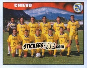Cromo Chievo team - Calcio 1997-1998 n. 442 - Merlin