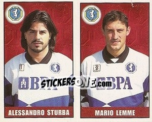 Sticker Sturba / Lemme - Calcio 1997-1998 n. 456 - Merlin