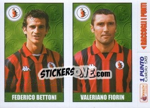 Cromo Bettoni / Fiorin - Calcio 1997-1998 - Merlin