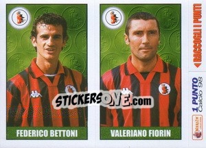 Sticker Bettoni / Fiorin - Calcio 1997-1998 n. 461 - Merlin