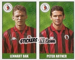 Sticker Bak / Artner - Calcio 1997-1998 - Merlin