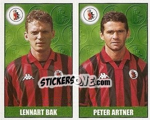 Sticker Bak / Artner - Calcio 1997-1998 n. 463 - Merlin