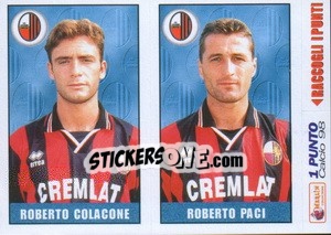 Sticker Colacone / Paci - Calcio 1997-1998 n. 479 - Merlin