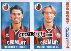 Sticker Stellone / vendrame - Calcio 1997-1998 - Merlin