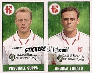 Sticker Suppa / Turato - Calcio 1997-1998 - Merlin