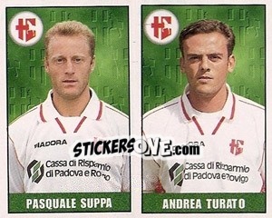 Sticker Suppa / Turato - Calcio 1997-1998 n. 495 - Merlin