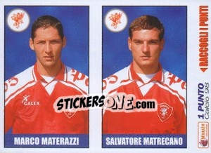 Cromo Materazzi / Matrecano - Calcio 1997-1998 - Merlin