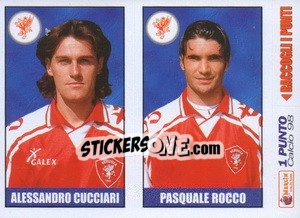 Sticker Cucciari / Rocco - Calcio 1997-1998 - Merlin