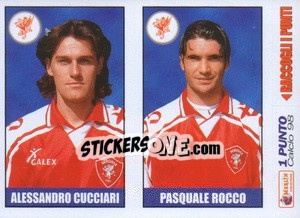 Sticker Cucciari / Rocco - Calcio 1997-1998 n. 501 - Merlin