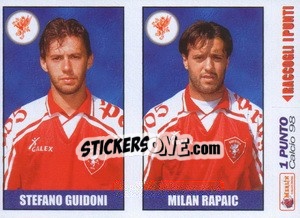 Sticker Guidoni / Rapaic - Calcio 1997-1998 - Merlin