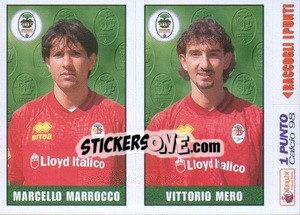 Sticker Marrocco / Mero - Calcio 1997-1998 n. 517 - Merlin