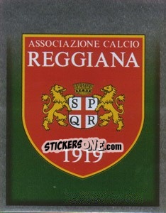 Figurina Reggiana emblem - Calcio 1997-1998 - Merlin