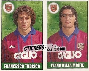 Cromo Tudisco / Della Morte - Calcio 1997-1998 - Merlin