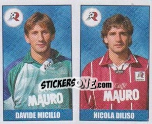 Sticker Micillo / Diliso - Calcio 1997-1998 n. 531 - Merlin