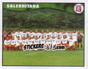 Sticker Salernitana team - Calcio 1997-1998 n. 538 - Merlin