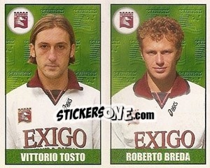 Sticker Tosto / Breda - Calcio 1997-1998 n. 541 - Merlin