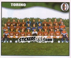 Sticker Torino team - Calcio 1997-1998 n. 546 - Merlin