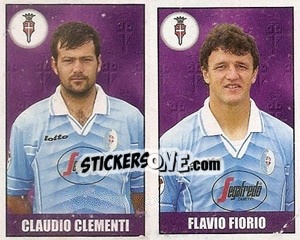 Sticker Clementi / Fiorio - Calcio 1997-1998 n. 560 - Merlin