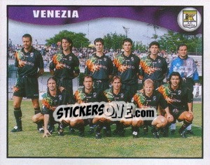 Cromo Venezia team - Calcio 1997-1998 - Merlin