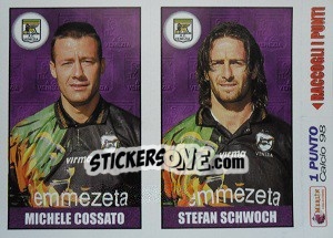 Figurina Cossato / Schwoch - Calcio 1997-1998 - Merlin