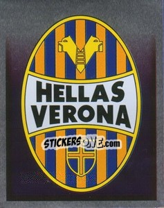 Figurina Verona emblem - Calcio 1997-1998 - Merlin