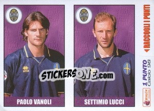 Sticker Vanoli / Lucci - Calcio 1997-1998 n. 572 - Merlin