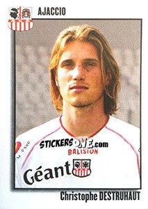 Sticker Christophe Destruhaut - FOOT 2003-2004 n. 7 - Panini