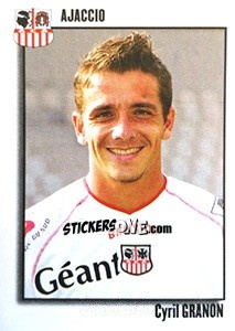 Sticker Cyril Granon - FOOT 2003-2004 - Panini