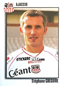 Sticker Stephane Gregoire - FOOT 2003-2004 - Panini