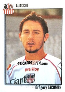 Sticker Gregory Lacombe - FOOT 2003-2004 n. 15 - Panini