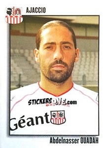 Sticker Abdelnasser Ouadah - FOOT 2003-2004 - Panini