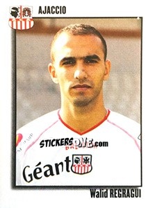 Sticker Walid Regragui - FOOT 2003-2004 - Panini