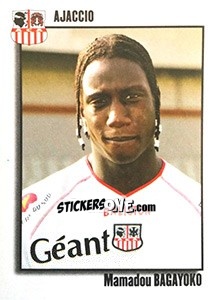Sticker Mamadou Bagayoko - FOOT 2003-2004 n. 18 - Panini