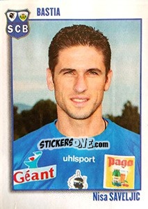 Sticker Nisa Saveljic - FOOT 2003-2004 - Panini