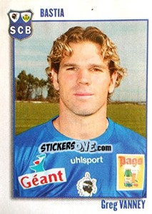 Sticker Greg Vanney - FOOT 2003-2004 - Panini