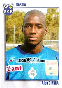 Figurina Alou Diarra - FOOT 2003-2004 - Panini